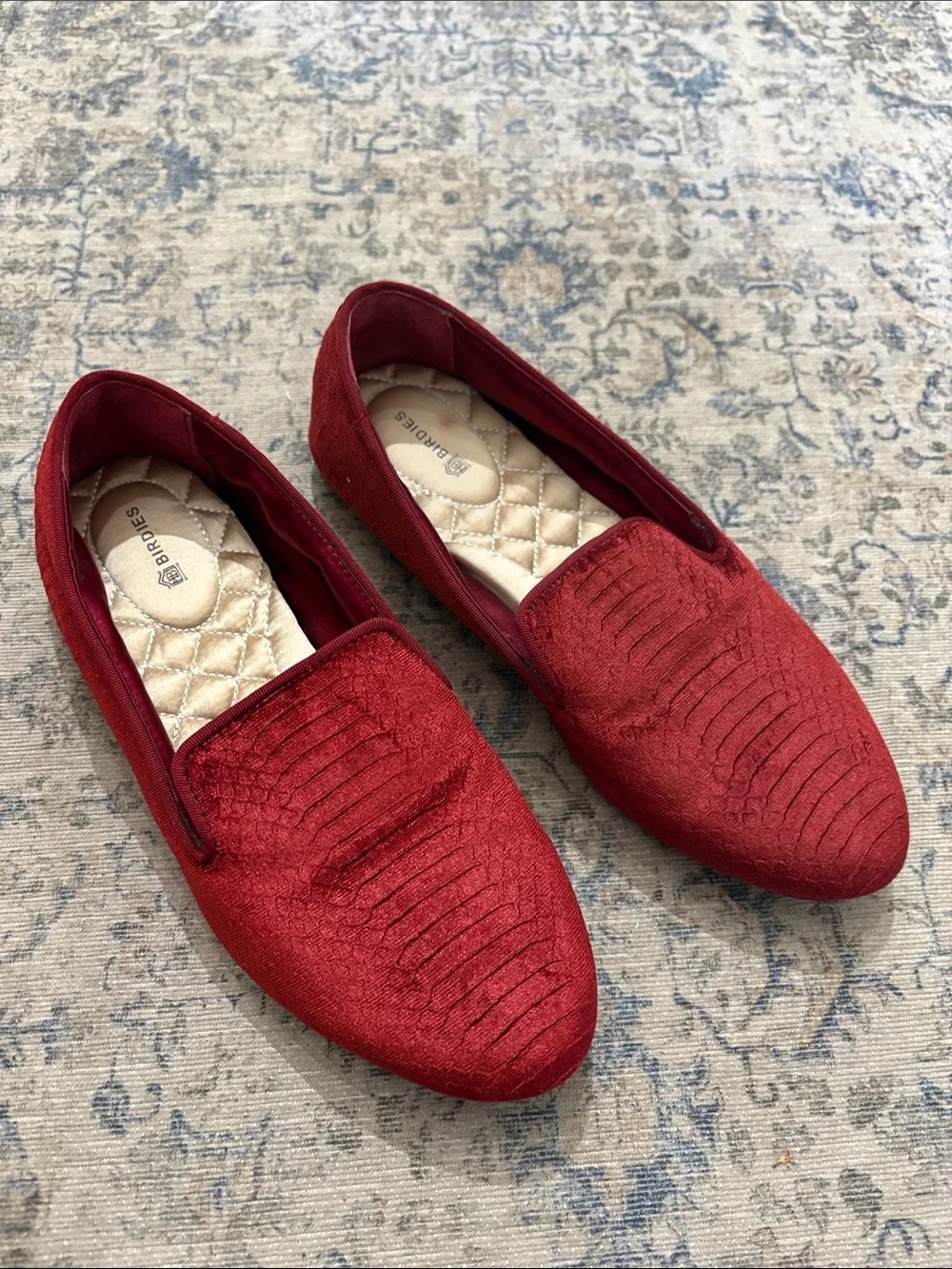 Birdies Red Slip-On Women's Loafers / women’s size 8